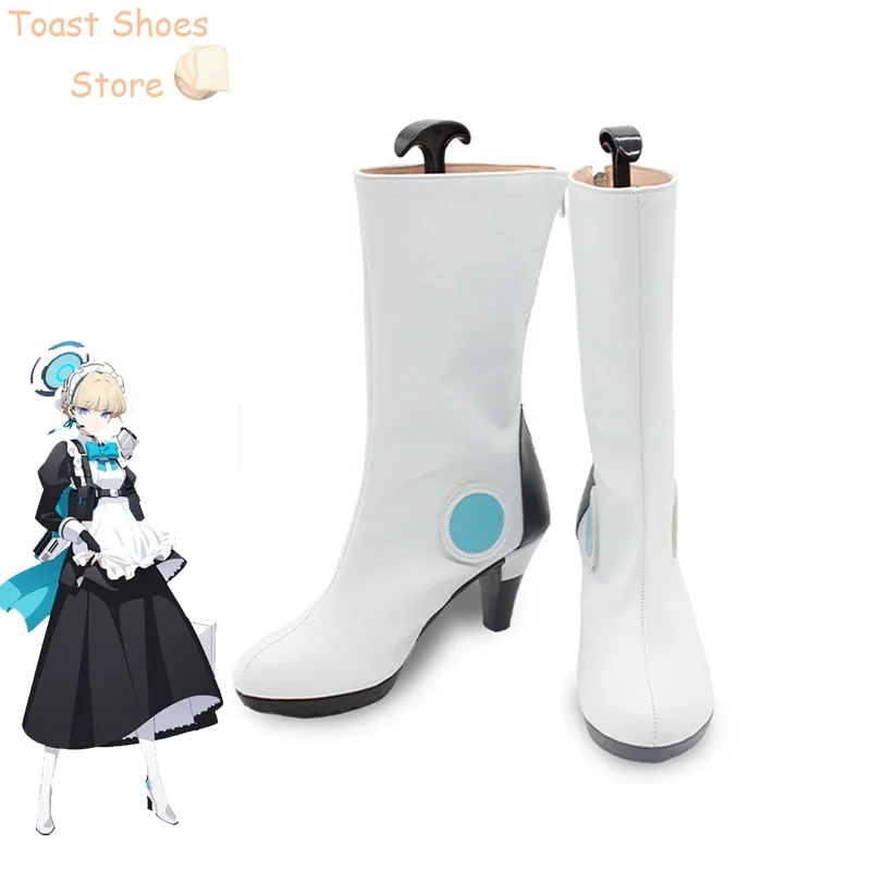

Game Blue Archive Asuma Toki Cosplay Shoes Halloween Carnival Boots PU Shoes Cosplay Props Costume Prop