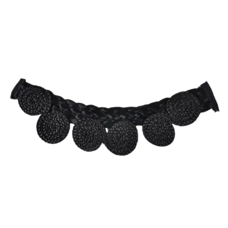 Chinese Vintage Opera Drama Vlecht Pony Clip Antieke Studio Fotografie TV Film Spelen Prinses Voorhoofd Haaraccessoires