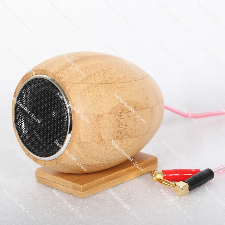 Suitable for Speaker External Top Tweeter Bamboo Wood Box Tweeter Independent Unit Speaker 25 Core Silk Film Tweeter