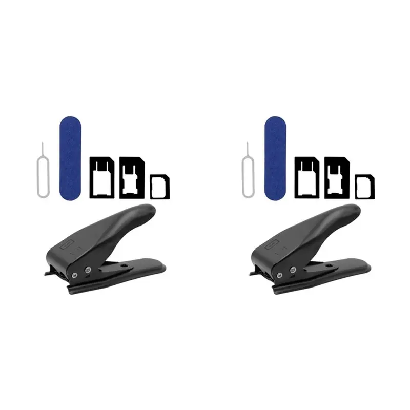 ABKU-2X Dual-Purpose Mobile Phone SIM Card Cutter Mobile SIM Card Cutter Applies To Android Smart Accessory
