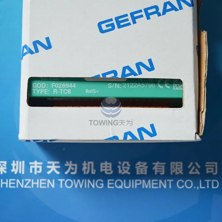 New Original Italian GEFRAN Module R-TC8 Order Number: F026944 Ten Compensations For One Fake