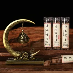 Small Xiangyun Non Stick Powder Pan Goose Pear Tent Fragrance Hainan Agarwood Sandalwood 42pc Pan Fragrance Alloy Incense Burner