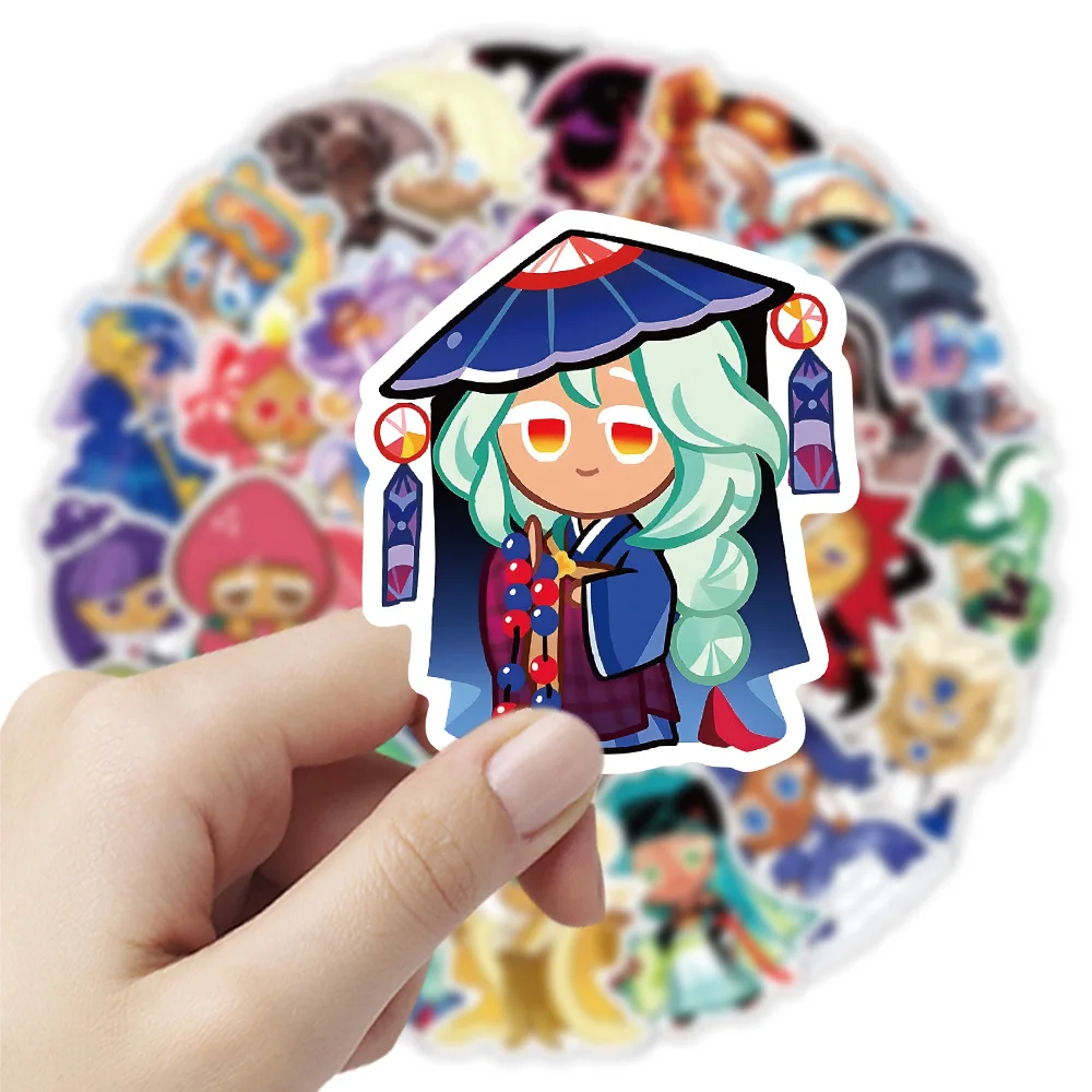 

10/50PCS Kawaii Cookie Kingdom Stickers Cozy Cartoon Fashion Exquisite for Water Cup Phone Computer Notebook Stationery Luggage