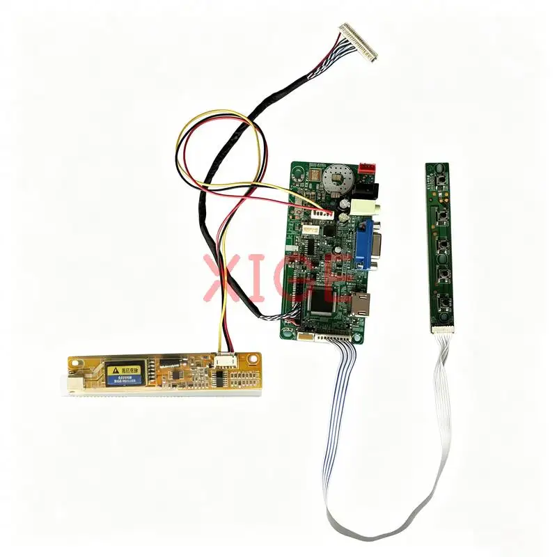 Monitor Controller Drive Board Fit B150PG04 B150PG03 B150PG01 B150PN01 1400*1050 HDMI+VGA 1400x1050 LVDS 30-Pins 1-CCFL DIY Kit