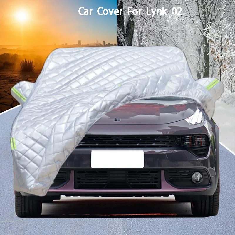 

For LYNK 02 Car Cover Delivers Hail Protection, Scratch Guard, prevents paint Peeling Rain & Snow Resistance