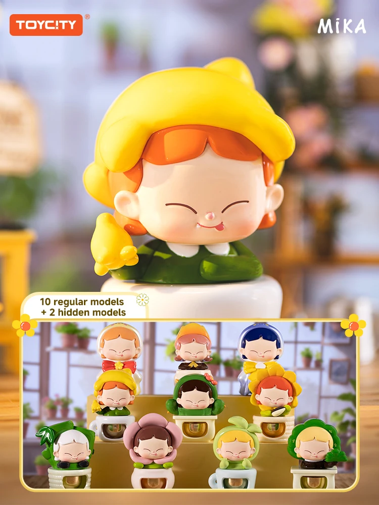 

Оригинальный дневник посадки Toycity MIKA, серия слепая коробка, экшн-фигурка, трендовые игрушки, брендовая случайная загадочная коробка, коллекция подарков, игрушки