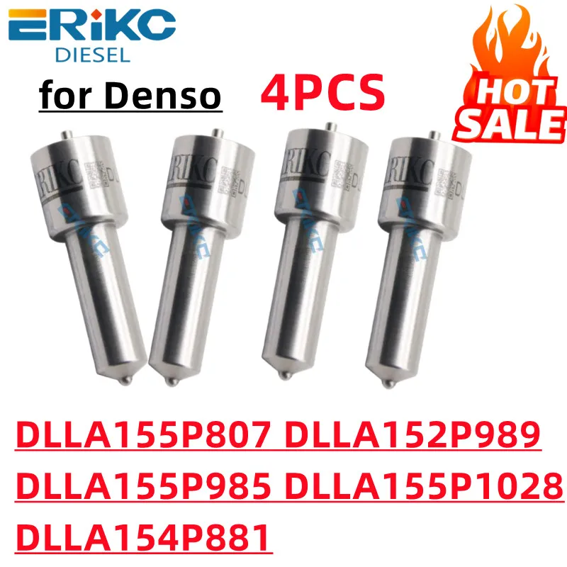 DLLA155P807 DLLA152P989 Nozzle DLLA155P985 DLLA155P1028 DLLA154P881 Diesel Fuel Injector Nozzle for Denso Toyota Isuzu Nissan