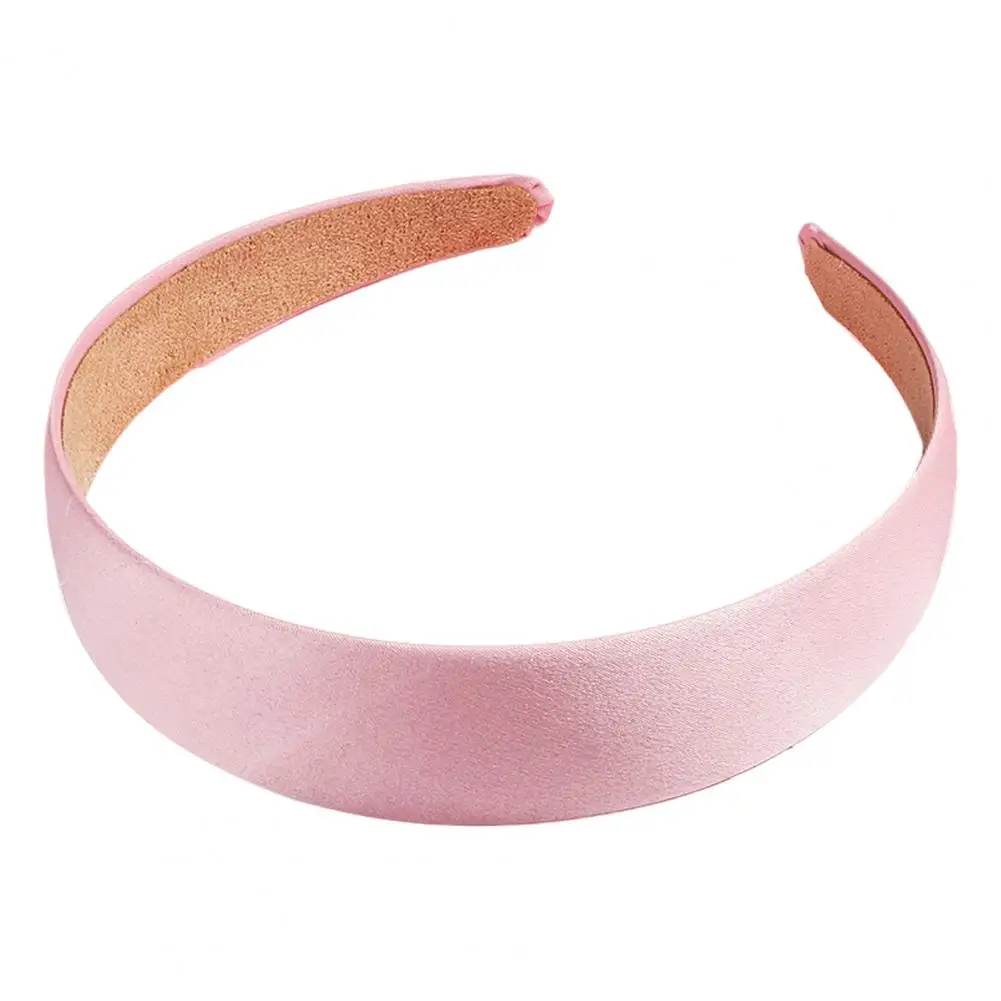 

Fine Workmanship Headband Stylish 3cm Wide Hair Hoop Soft Touch Cloth Wrapped Headband for Women Versatile Hair for Everyday