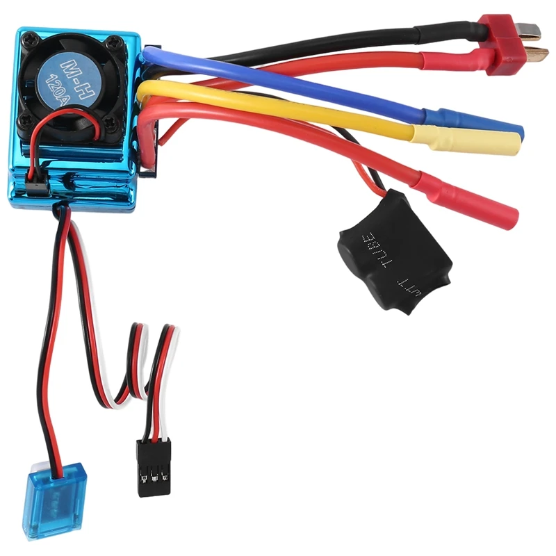 3650 Brushless Motor And 120A ESC For 1/8 1/10 RC Car Drift Racing Off-Road Monster Truck