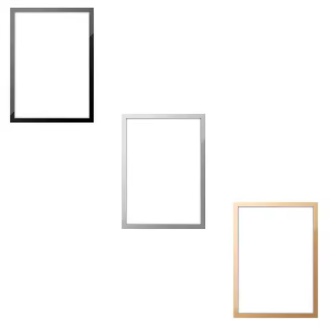 A3 A4 8.5x11inch Magnetic Photo Frame Self Adhesive Wall Home Decor Magnetic Picture Frames Poster Certificate Artwork