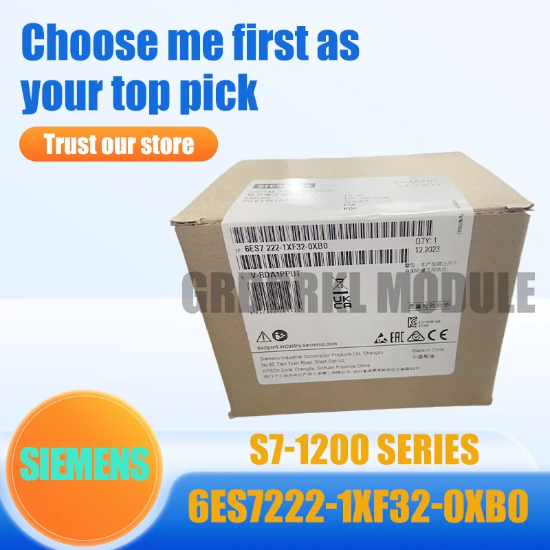 

Brand New original SIEMENS 6ES7222-1XF32-0XB0 6ES7 222-1XF32-0XB0 S7-1200 Digital Output Module