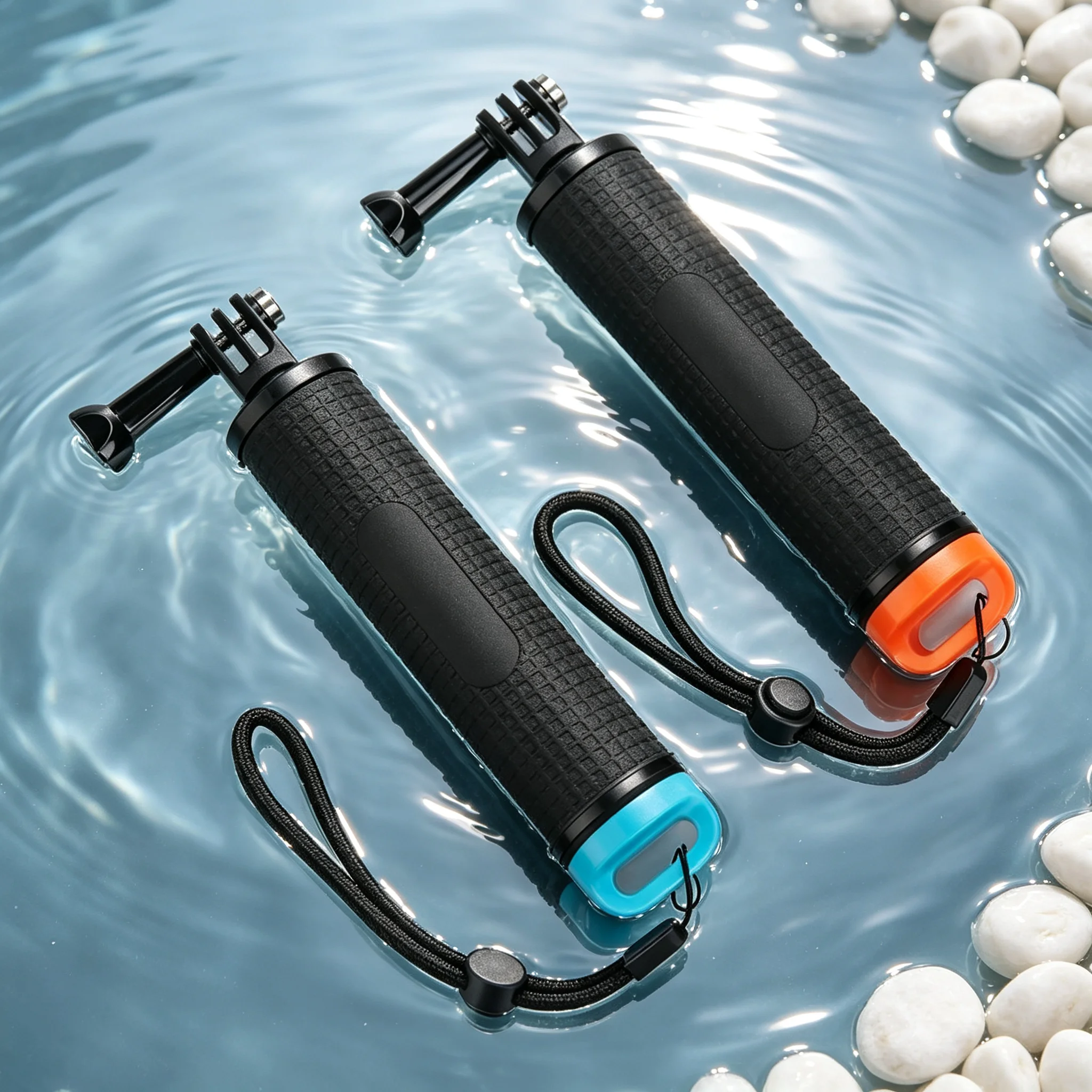 Universal Waterproof Floating Hand Grip for SJCAM SJ4000 DJI Action 3 4 5 Pro 6 Nano Diving Underwater Camera Accessories