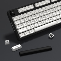 KBDiy 161 Keys/Set SA Profile GMK BOW Keycap Set Double Shot White Keycaps Custom ISO PBT for Mechanical Keyboard for MX Switch