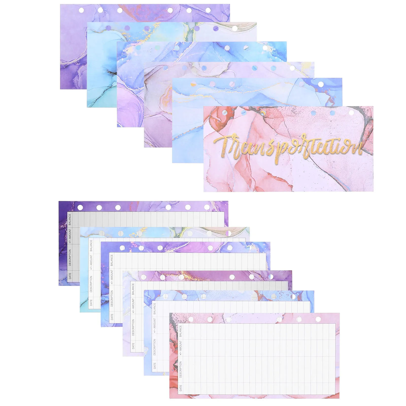 

3 портативных бюджетных бланка, легкие бумажные бланки для ежедневного планирования бюджета, таблицы для отслеживания расходов, карточки для учета наличных средств для финансового учета