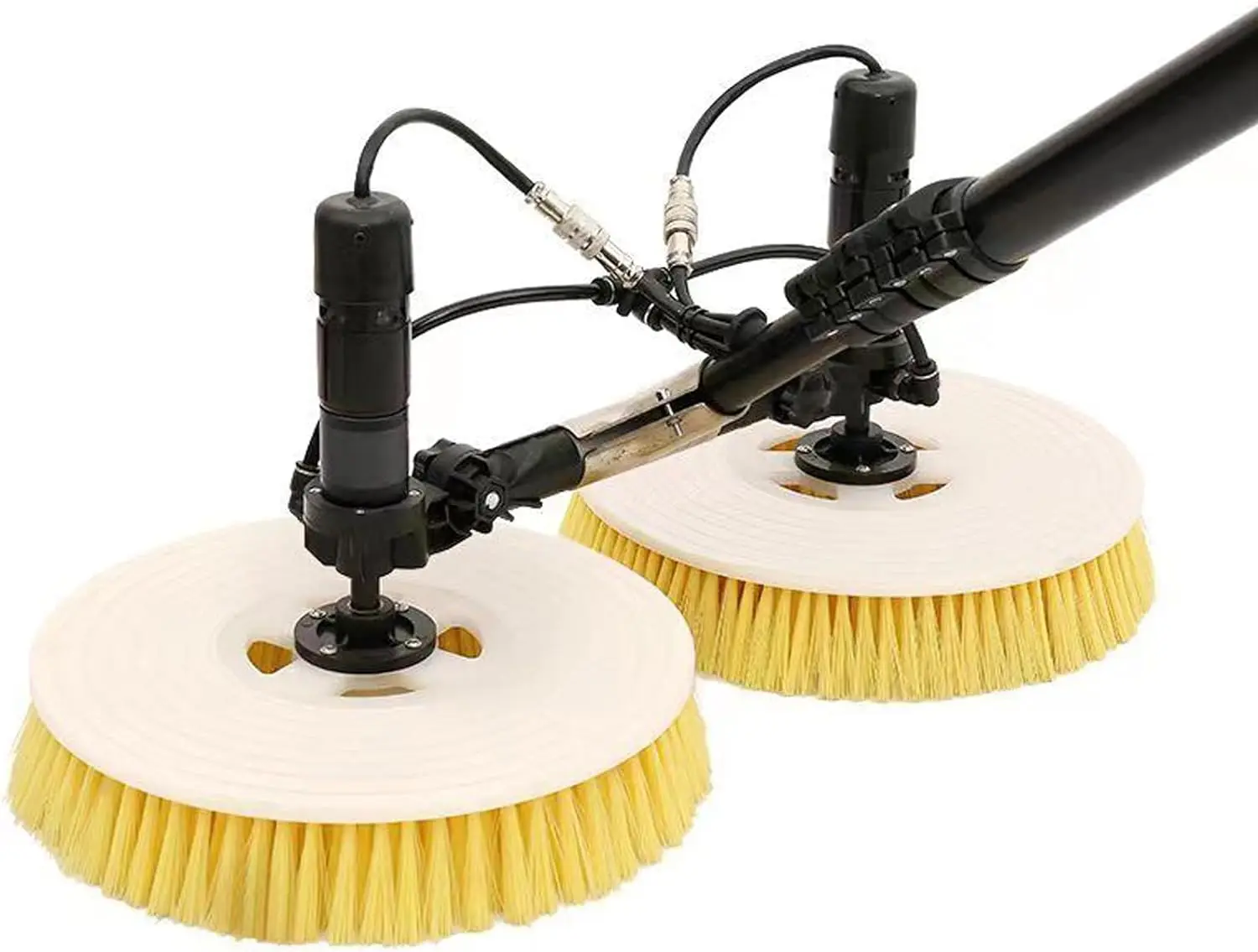 （Contact customer service to place an order）Electric Motor Solar Panel Cleaning Brushes with Double Disc Brush for Automatic