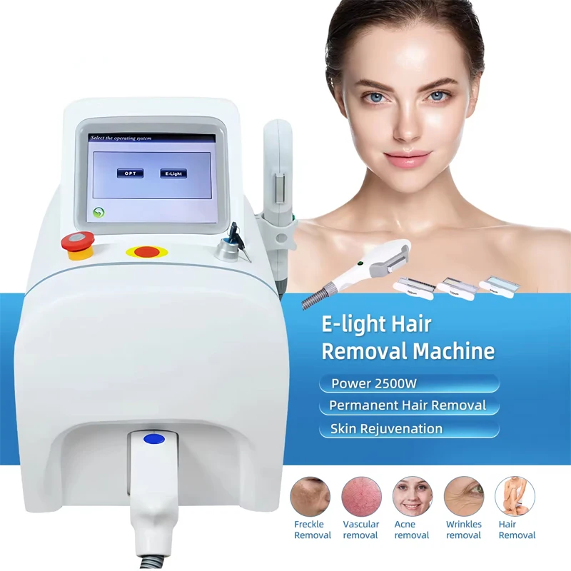 

IPL OPT Elight Hair Removal Machine Sapphire Ice Cooling Painless Depilation Skin Rejuvenation Professional Beauty Salon Device