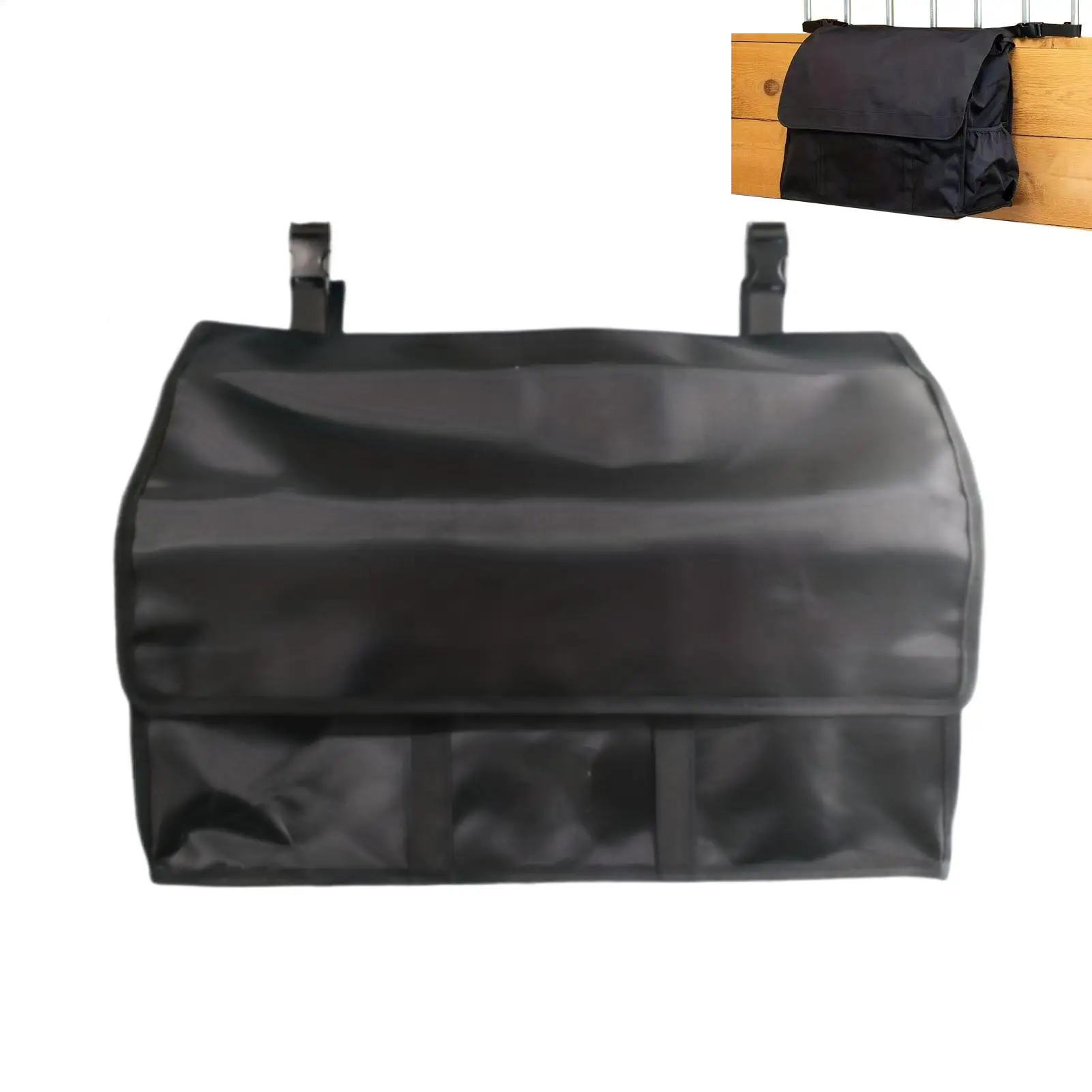 Pferdepflege-Tasche mit Verstellbaren Hängeriemen, Vordere Pferdebox-Organisationstasche, Pferdepflege-Zubehör
