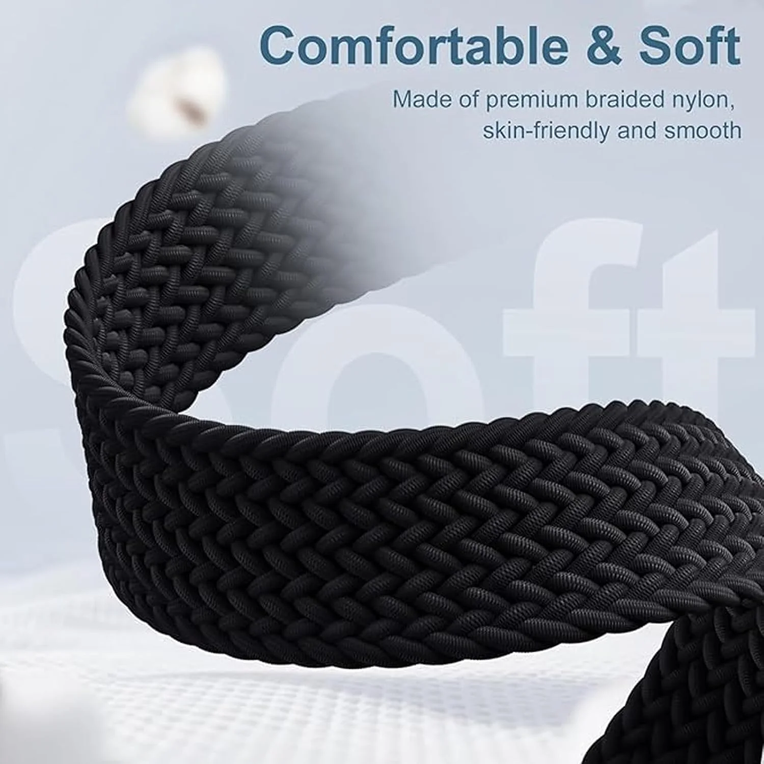Breathable Band For Samsung Galaxy Watch 9/8 Classic 46mm Sports Magnetic Nylon Correa Bracelet Galaxy Watch 8 9 44mm 40mm Strap image 5