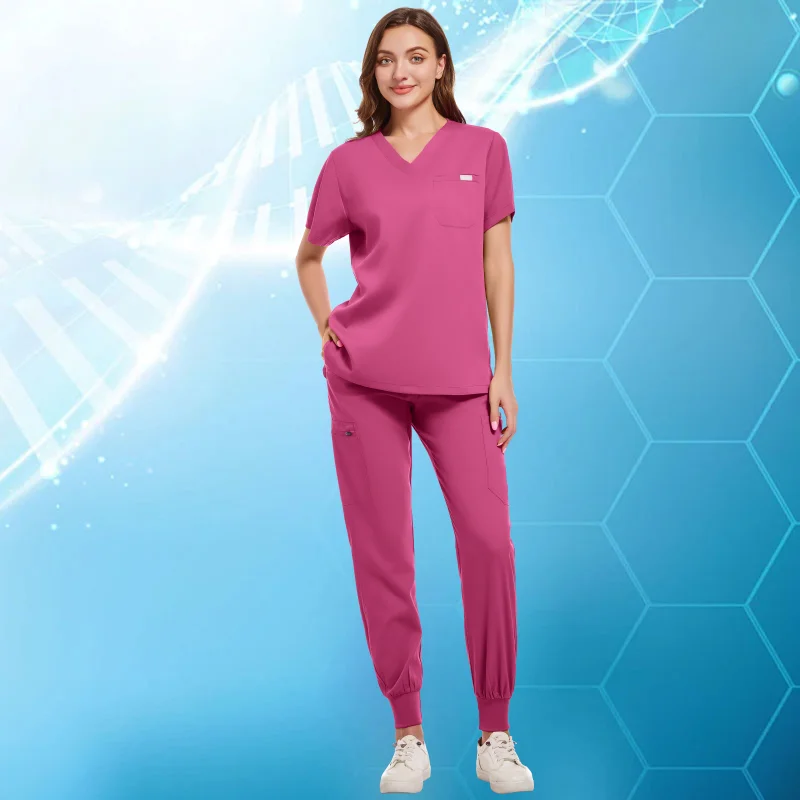 Medizinischer Operationssaal, medizinische Uniform, OP-Bekleidung, Krankenhaus-Arbeits-Bekleidungsset, medizinische Versorgung, Krankenschwester, Zahnchirurgie-Anzug, Arbeitskleidung