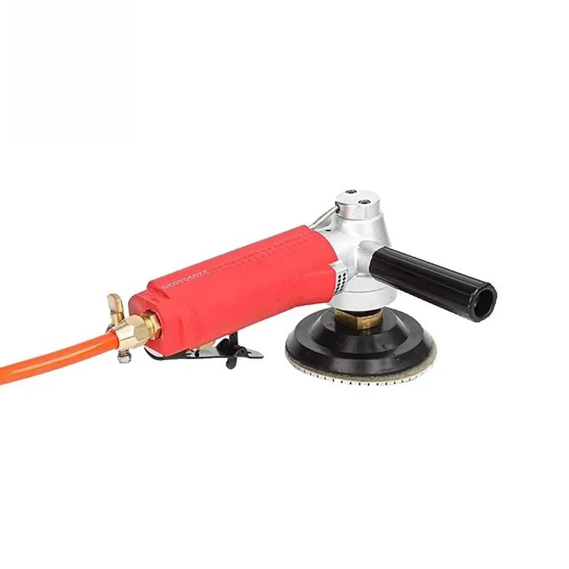 5 Inch Wet Air Angle Grinder Stone Polisher Pneumatic Side Row Polishing Machine for Stone Processing OEM