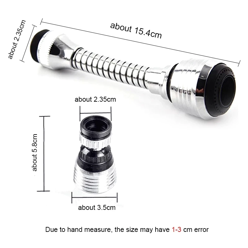 xiaomi Mijia 360 Degree Adjustment Kitchen Faucet Extension Tube Bathroom Extension Water Tap Water Filter Foam Accessories