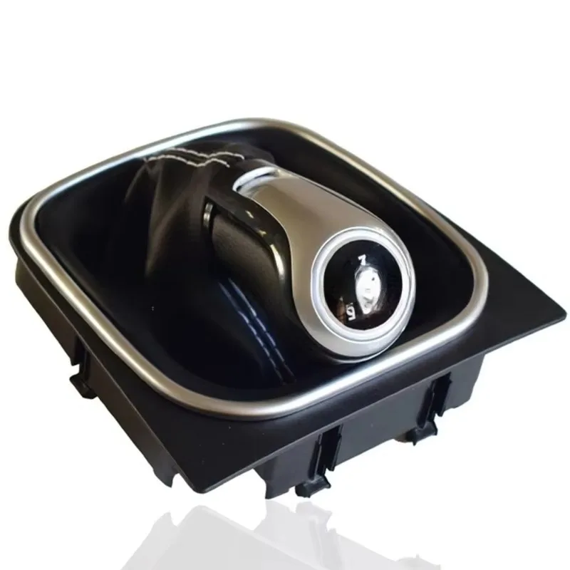 

5/6 Speed MT Shift Knob Set with Gaiter Boot & Collar For Golf 5/6 MK5 A5 GTI GTD R32 Scirocco 2004-2008