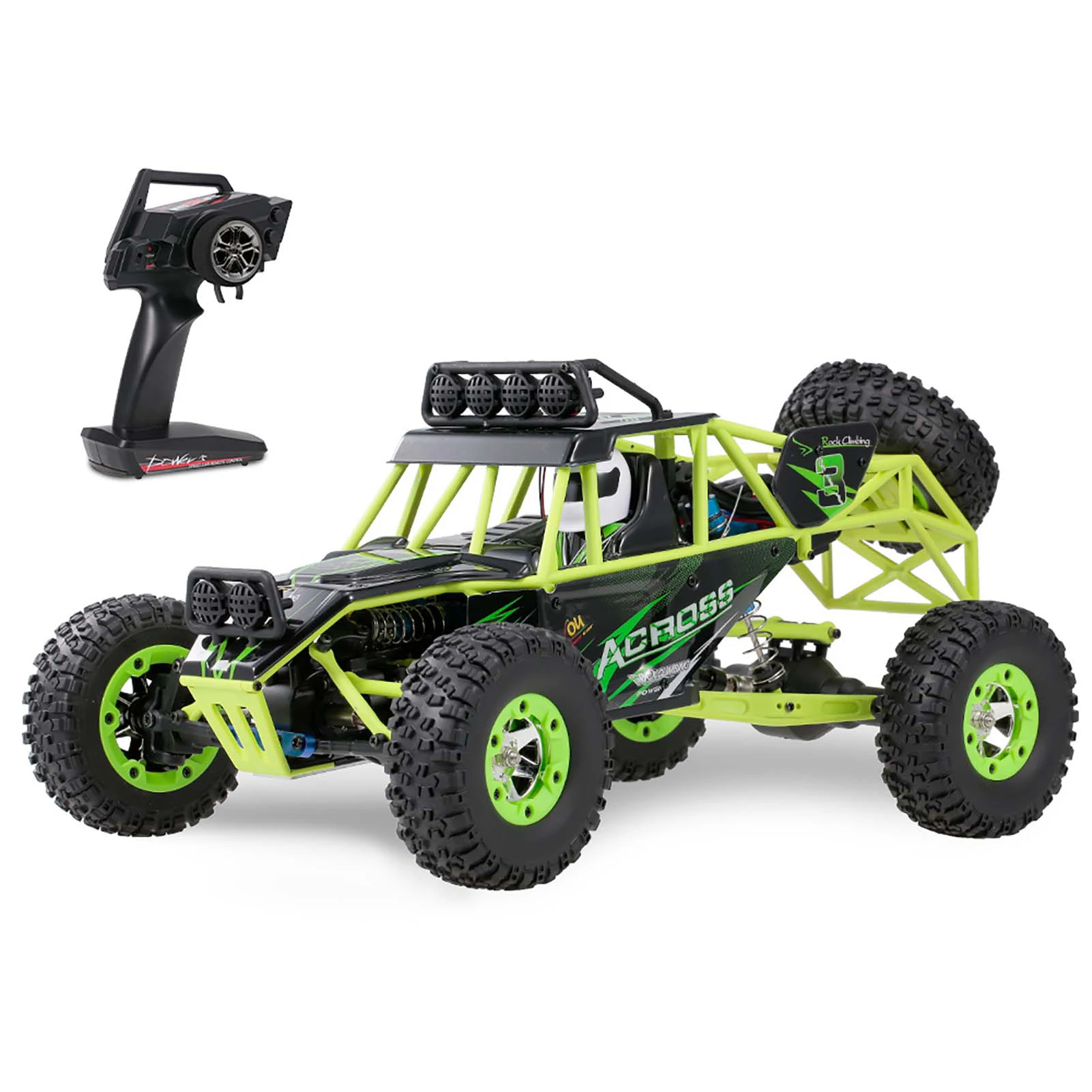 Wltoys 12427 50km/h High Speed RC Car 1/12 2.4G 4WD Off Road Car RC Rock Crawler Cross-country RC Truck