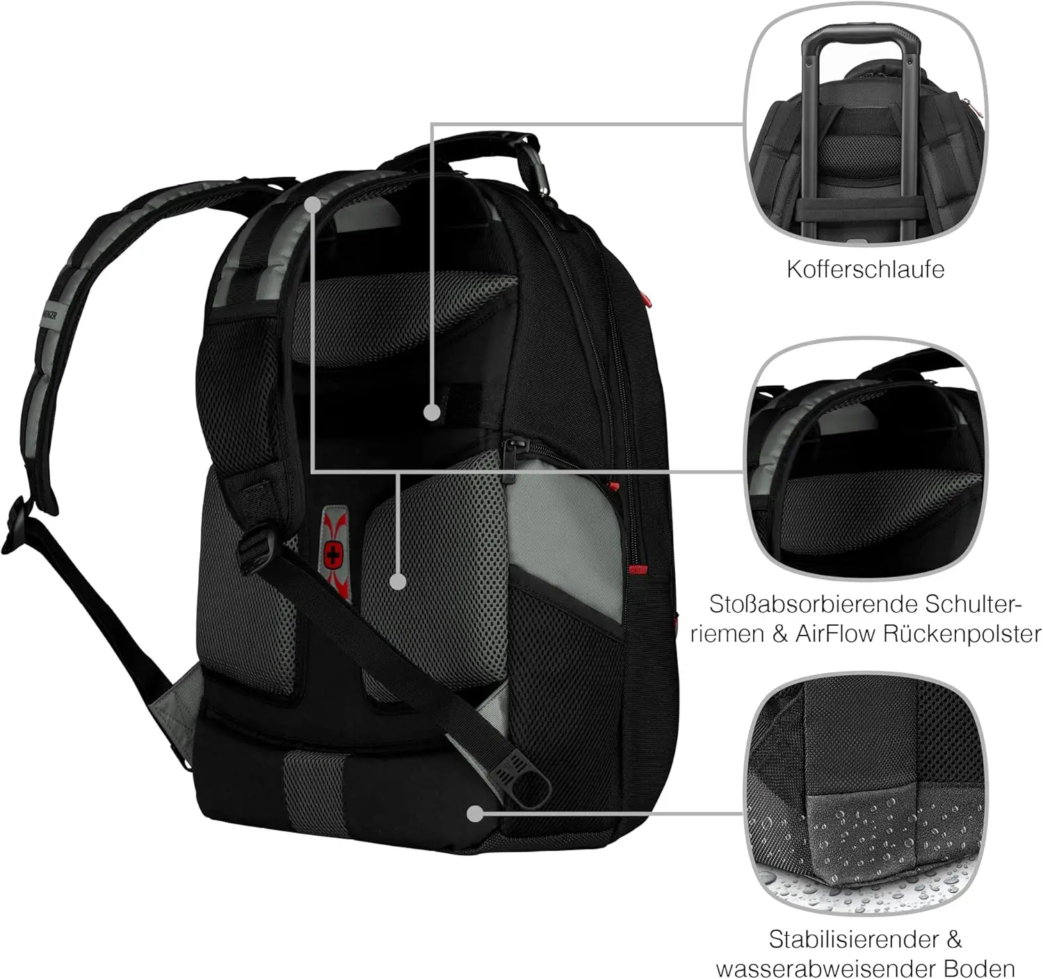 Pegasus Van Swissgear Door Computerrugzak