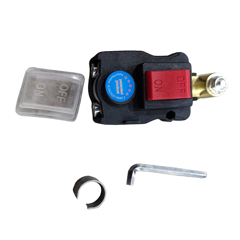 New 1Set ﻿Power-Off Switch Equipped With Voltage Digital Display Car Battery Disconnect Switch Can Rotate Disconnect Switch