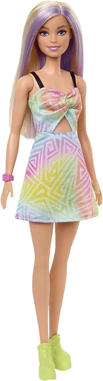 Original Mattel Barbie Fashionistas Doll Floral Dress with Sweet Casual  Clothes and Accessories Toys for Girls Collection Gift - AliExpress 26