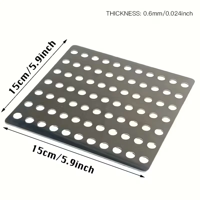 1 Pc Outdoor Stainless Steel Drain Cover, Outdoor Floor Drain Filter For Smooth Drainage Of Leaves, Anti-odor And Insect-proof