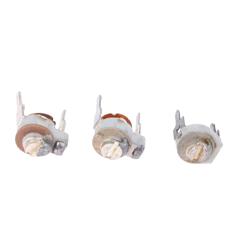 ⭐   Condensador cerámico ajustable de 5 mm, 5 unidades, condensador cerámico variable de 3 pF, 5 pF, 10 pF, 20 pF, 30 pF