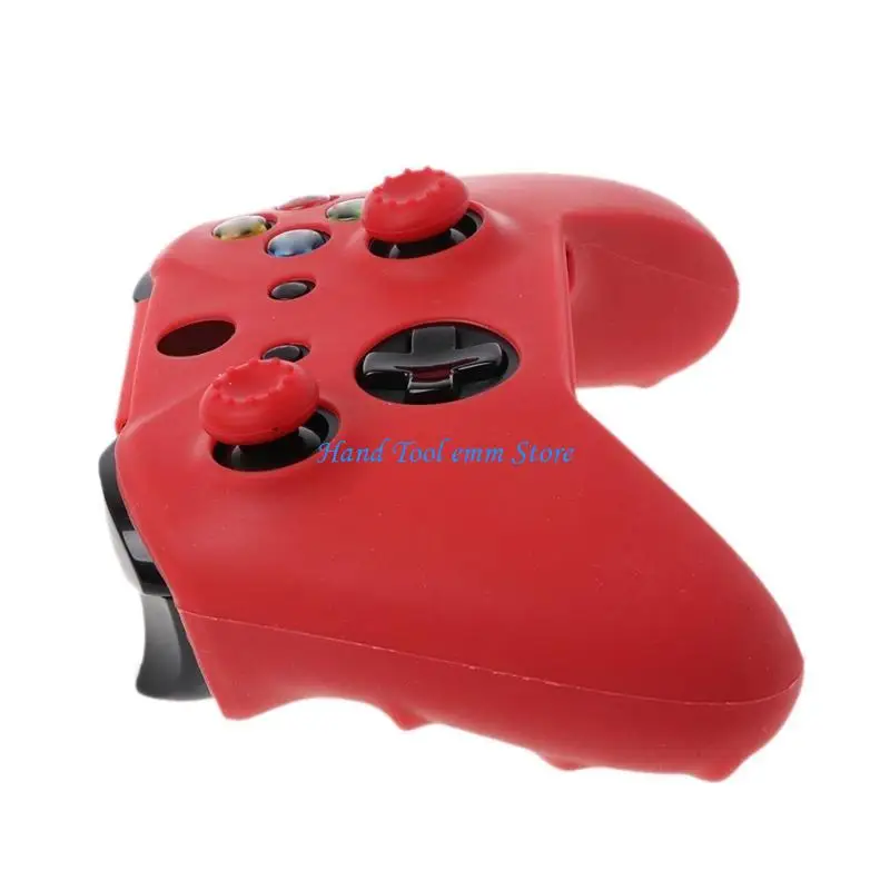 H37F Soft Silicone for Case Protective Cover 3D Analog Thumb Sticks Grip Cap Anti-Slip Waterproof for XB Ones Game Controlle