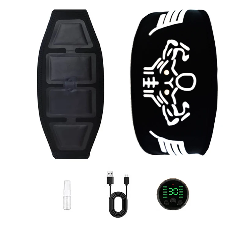 

Тонизирующий пояс для брюшного пресса, умный тренажер для пресса, тонер для мышц, массажер для талии и живота, домашний тренажерный зал, оборудование для фитнеса, перезарядка через USB