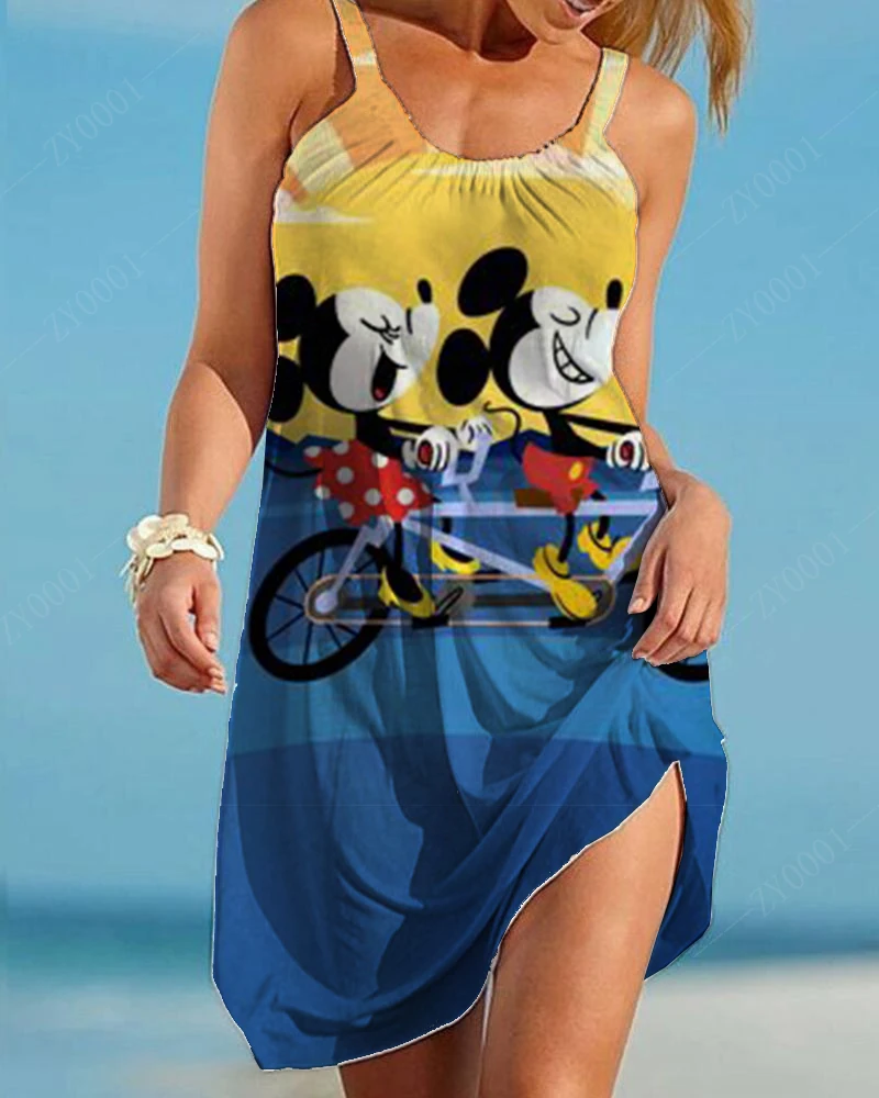Disney rokken vrouw mode 2022 vrouwelijke jurk vrouwen elegante luxe zomer vrouw kleding chic en elegante jurken rok top sexy