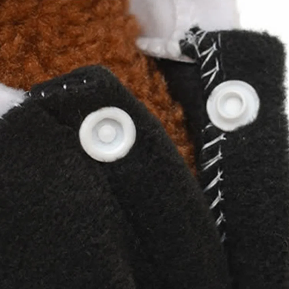 

Pet Puppy Dog Panda Costume Hoodies Clothes Coat Autumn Winter Dress Size M Stylish Practical Photo Taking Dog Dress