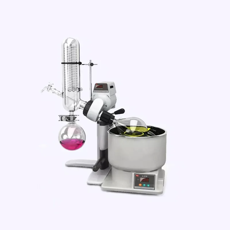 

Lab 1L 2L Mini Vacuum Distillation Rotary Evaporator Automatic Lifting Rotavap