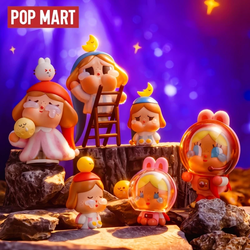 

Hot Selling Genuine Stock Popmart Crybaby Runaway Moon Sitting Series Figurines Surprise Blind Box High-Quality Ornaments Gifts