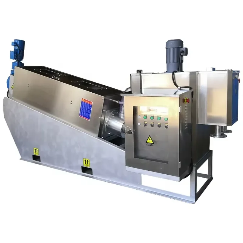 Sludge Dewatering Machine Double Screw Press with Cheap Price