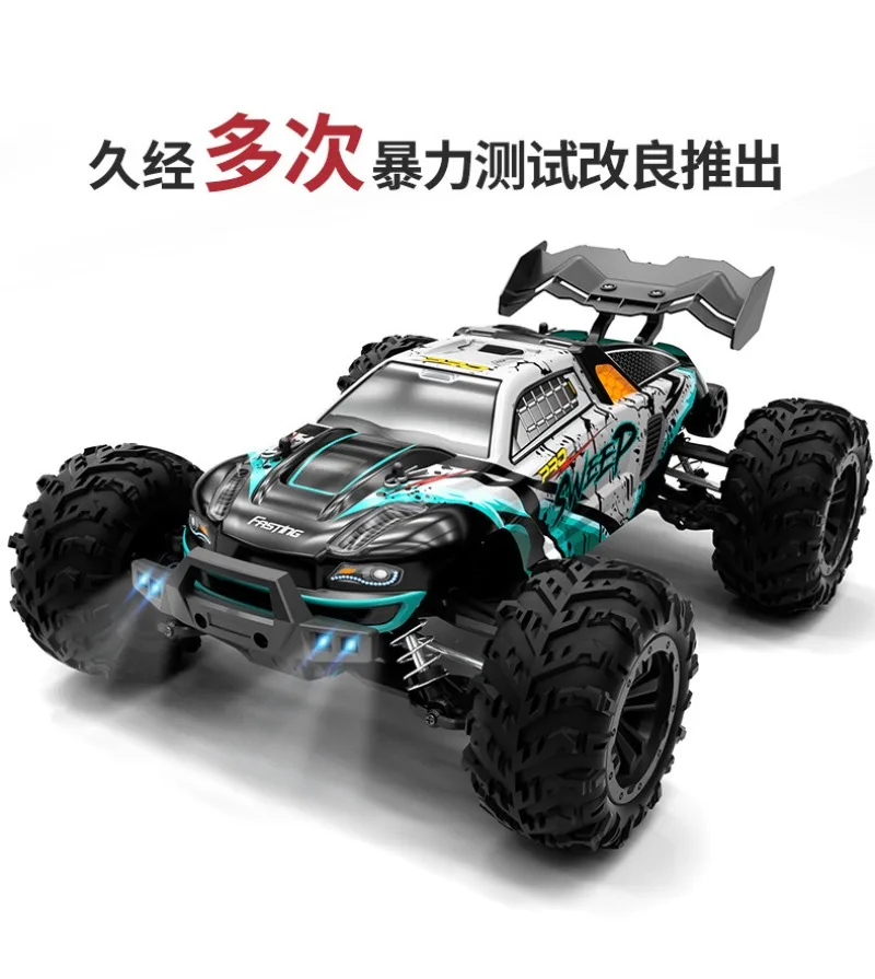 Brushless Remote Control Car 1 To 16 Electric Four-wheel Drive High-speed Competitive Big Foot Off-road Vehicle Model