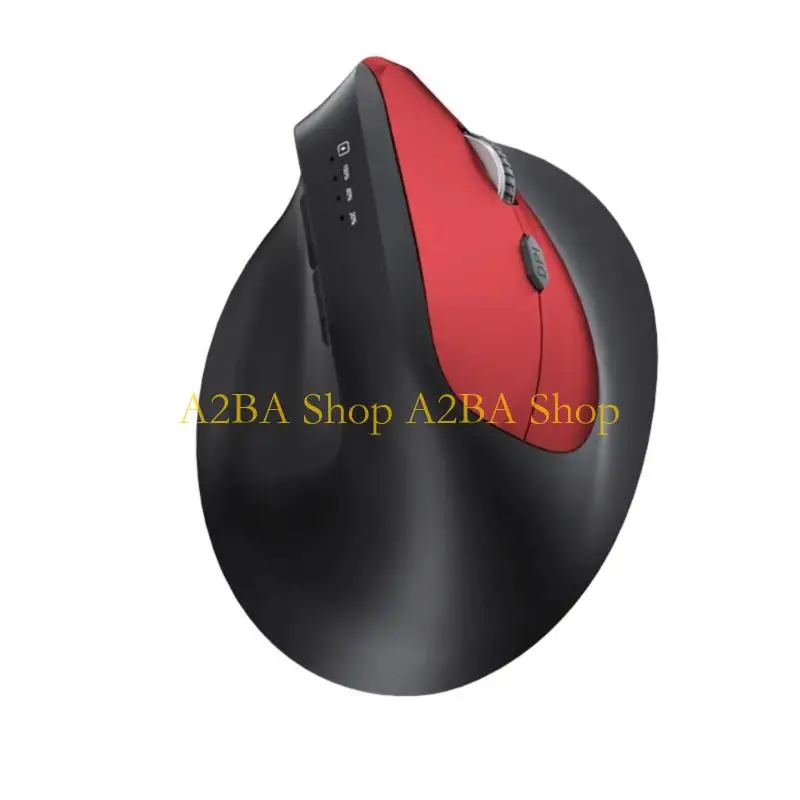 A2BA Quiet Press Mouse With Rechargeable 400mAh Battery And Wrist Support Design