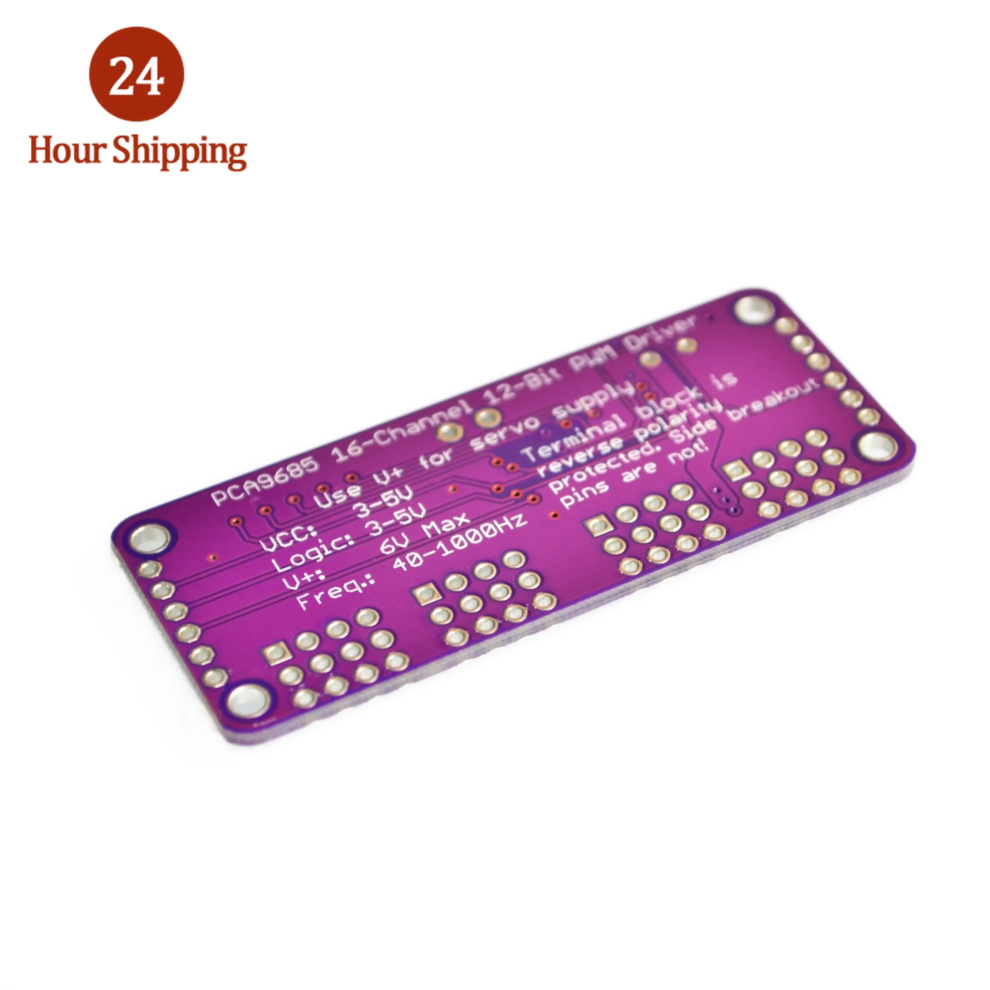 PCA9685PW 16 Channel 12-bit PWM/Servo Driver-I2C interface PCA9685 module for Raspberry pi shield module servo shield