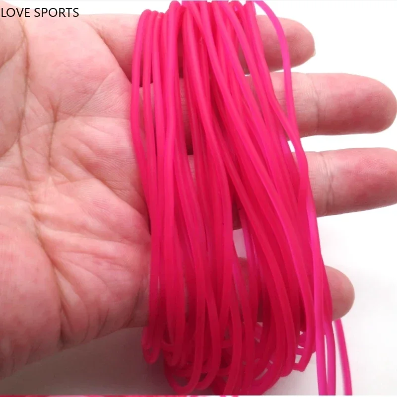 5/10 Meters Pink Green High Elasticity Rubber Band Used for Fishing 7 Times Rubber 1.6mm DIY Slingshot Rubber Band Accessories