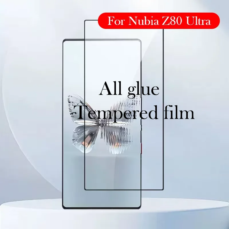 

2 шт. закаленное стекло AR для Nubia Z80 Ultra, пленка для установки без пыли, защитная пленка для экрана для NUBIA Z80 ULTRA