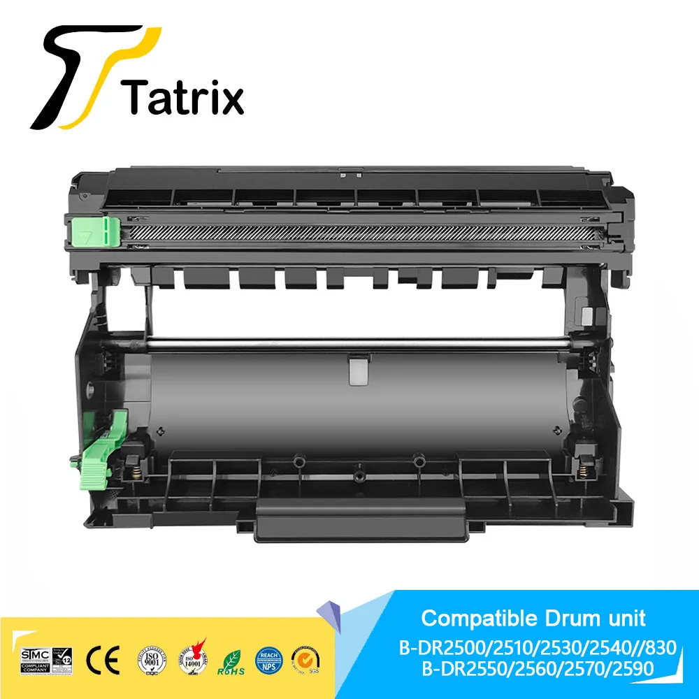 Tatrix DR2500/2510/2530/2540/2550/2560/2570/2590/830 Compatible Laser Toner Drum Unit for Brother DCP-L2620DW/L2627dw Printer