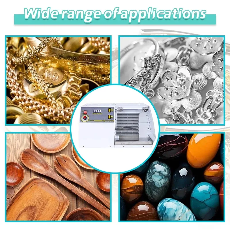 K3600 DM-6 تردد متغير سرعة خالية من الغبار مجوهرات معدنية التلميع الملمع آلة تلميع مع مجمع الغبار 4300 دورة في الدقيقة #6