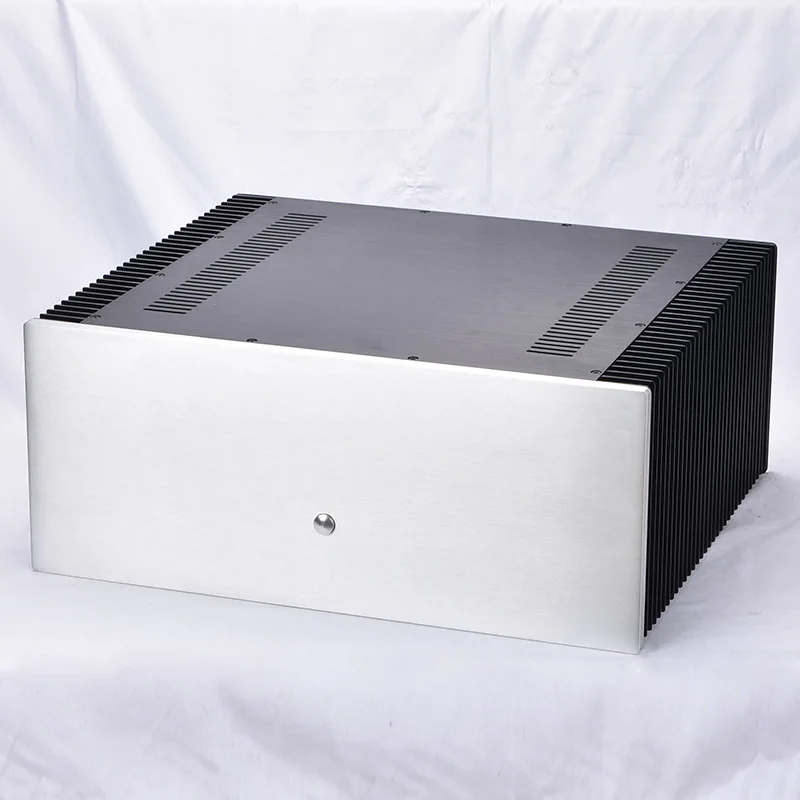 

4820 Big space Full aluminum chassis class A power amplifier chassis DIY enclosure PSU box side heatsink 480*200*400mm