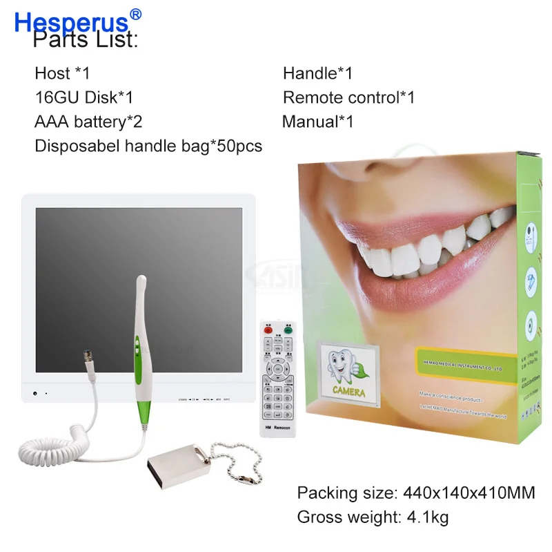 17inch HD1600 10 LED Cold Light Hd Den tal Usb Wired Intra Oral cam era Intraoral cam era Den tal Intraoral cam era Wifi Wireles