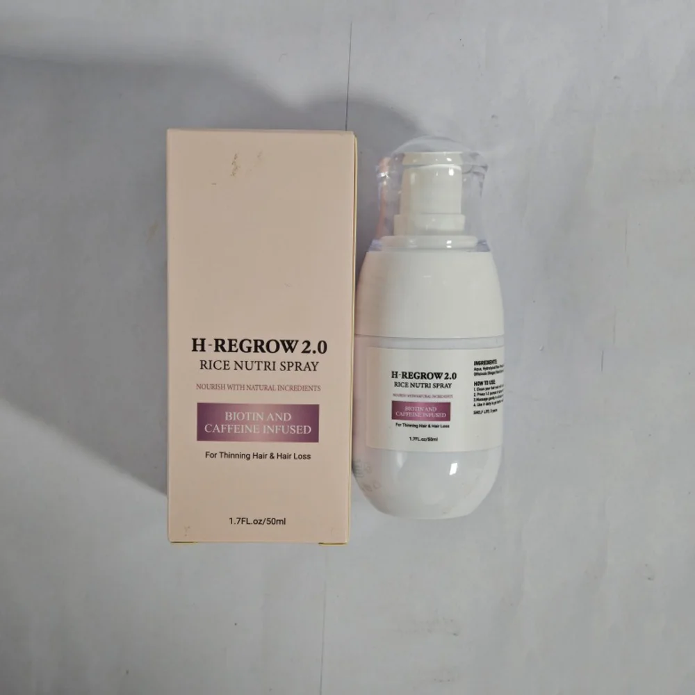 

50ml Rice Nutri Spray for Thinning Hair & Hair Loss – Gentle & Non-Irritating Formula