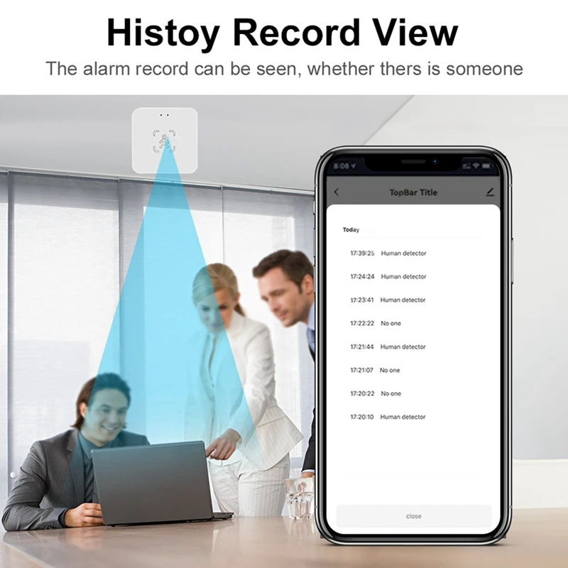 Tuya menschlicher Anwesenheit sensor 24g menschliche Anwesenheit Millimeter wellen radars ensor Lichtsensor